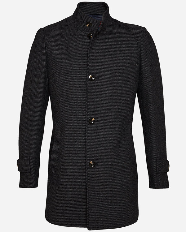 Charcoal Overcoat | Men's Winter Coats