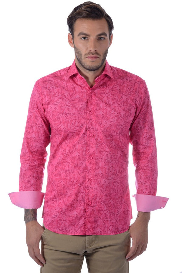 Bertigo Pascol Pink Shirt | Men's Dress Shirts Melbourne