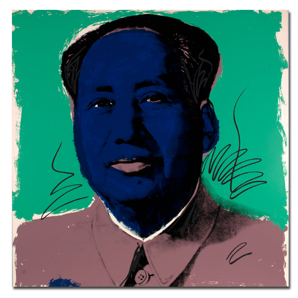 18 Promotion Rushed Cuadros Andy Warhol Mao Zedong Wall Art Painting Discount Canvas Print