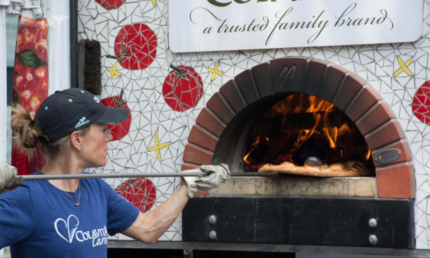 Colavita Cares pizza truck