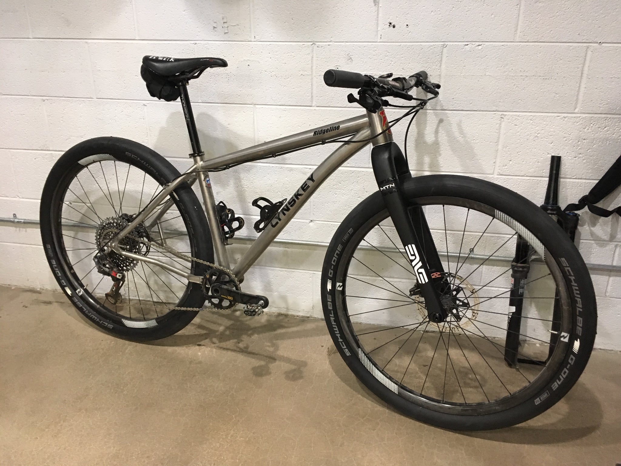 29er hardtail rigid mountain bike gravel bike lynskey titanium