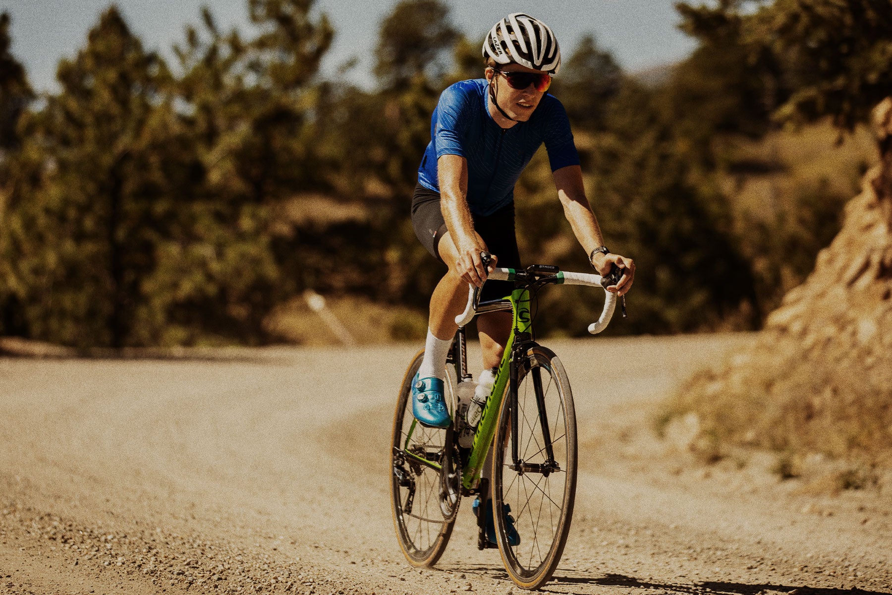 Beginner gravel riding on road bike