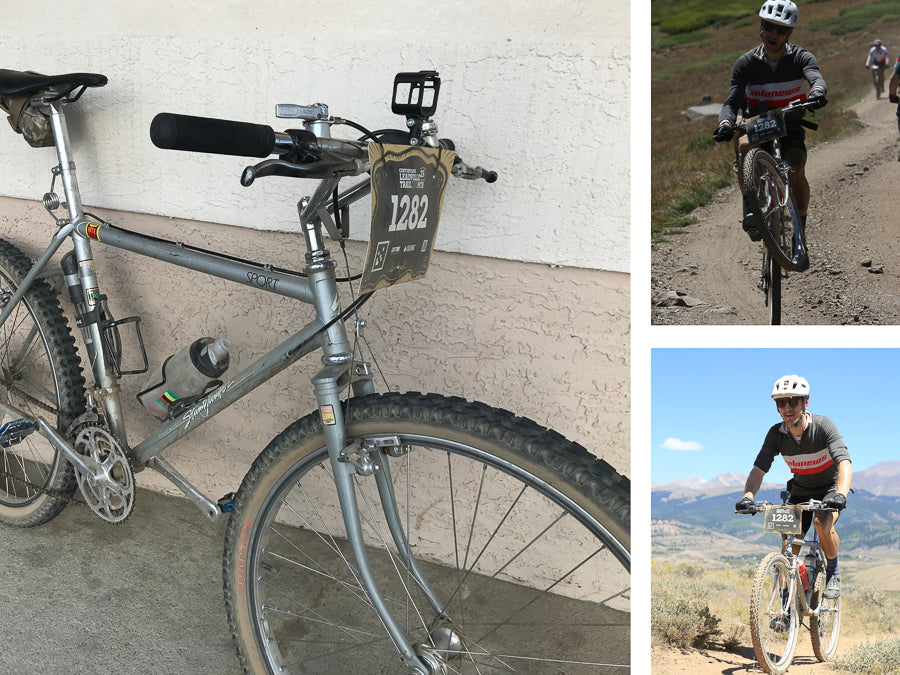 Riding Leadville Trail 100 on a vintage Specialized Stumpjumper