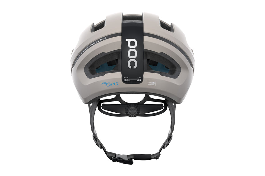 POC Omne Air SPIN Bike Helmet Moonstone Grey Matt sticker