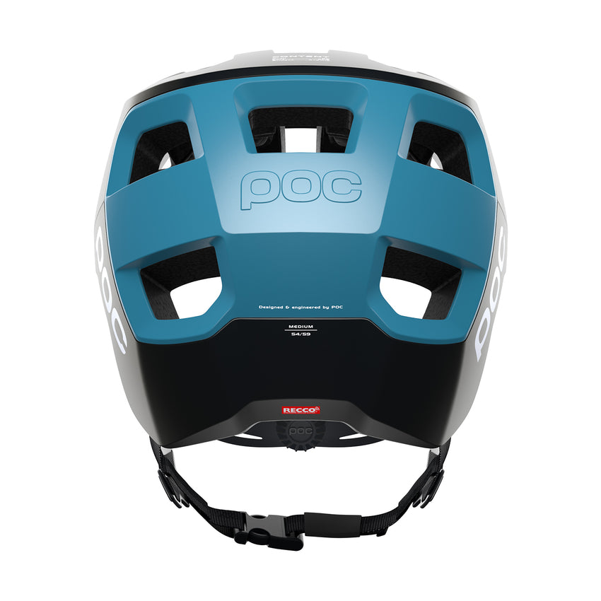 POC Kortal Bike Helmet Uranium Black/Basalt Blue Matt sticker
