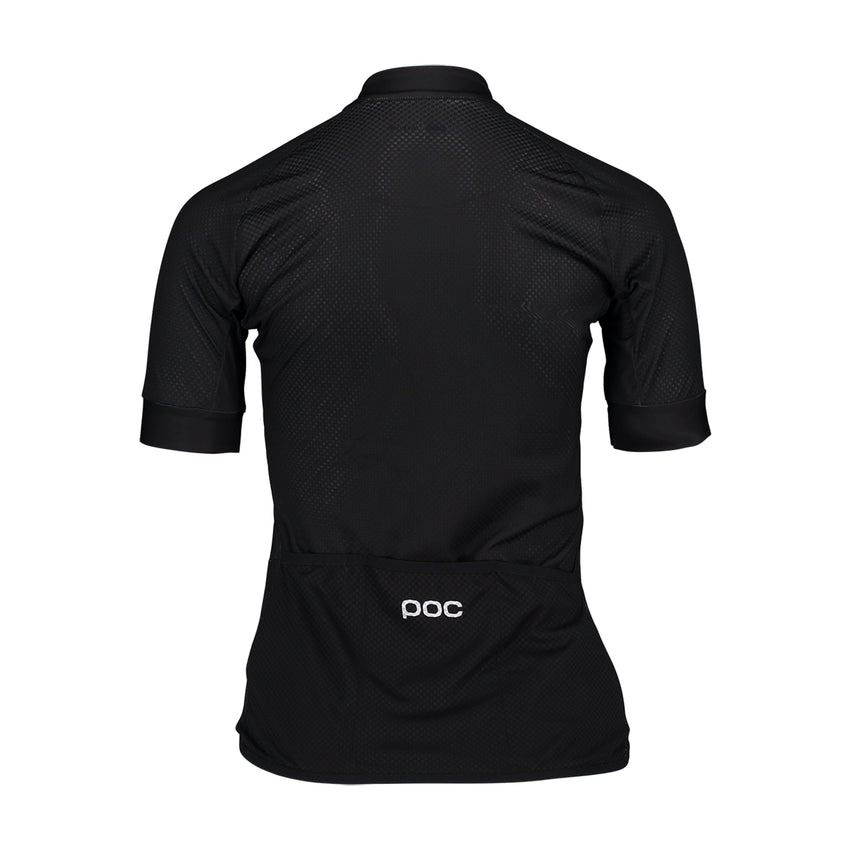 POC Women's Essential Road Logo Jersey Uranium Black/Uranium Black sticker