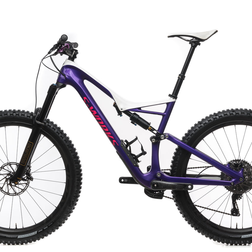 Specialized S-Works Stumpjumper FSR 6Fattie Mountain Bike - 2018, Large non-drive side