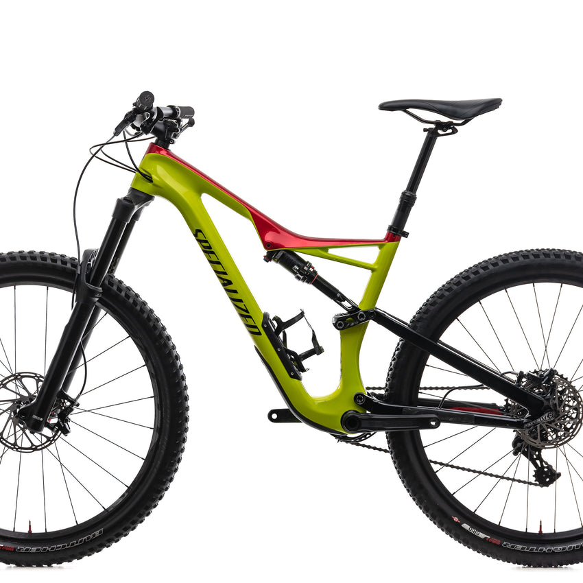 Specialized Stumpjumper FSR Comp Carbon 650B Medium Bike - 2017 non-drive side