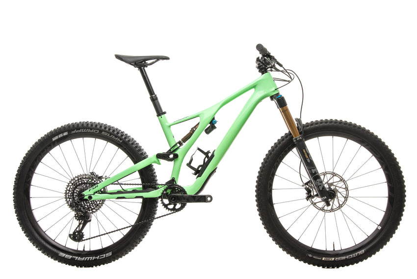 Specialized S-Works Stumpjumper 27.5" Mountain Bike - 2019, Medium drive side