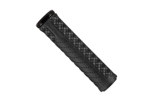 Lizard Skins Charger Evo Single-Sided Lock-On Grips Jet Black drive side