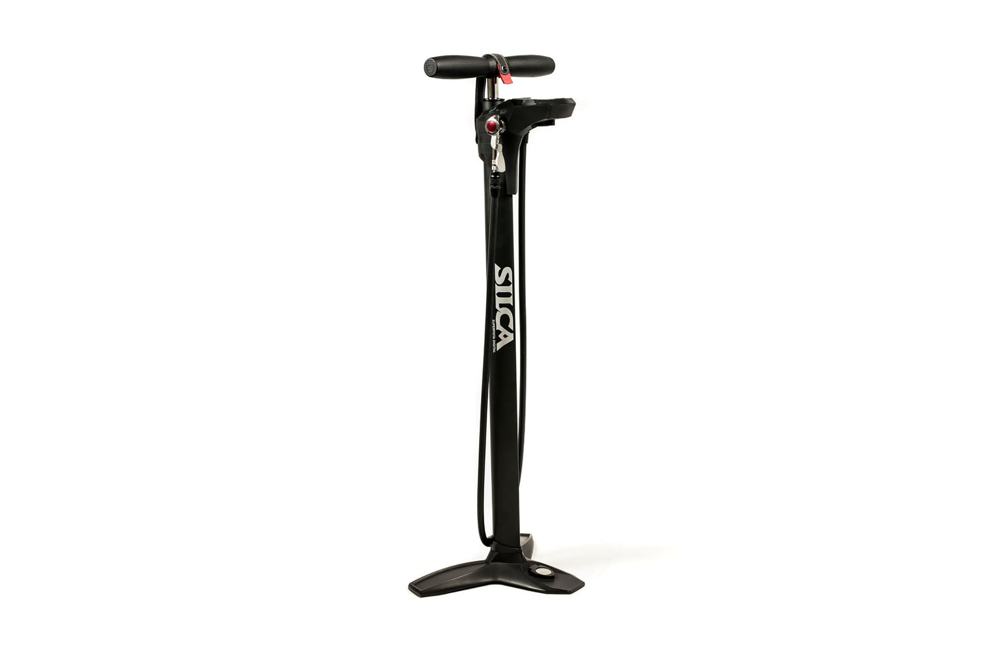 SILCA SuperPista Digital Floor Pump drive side