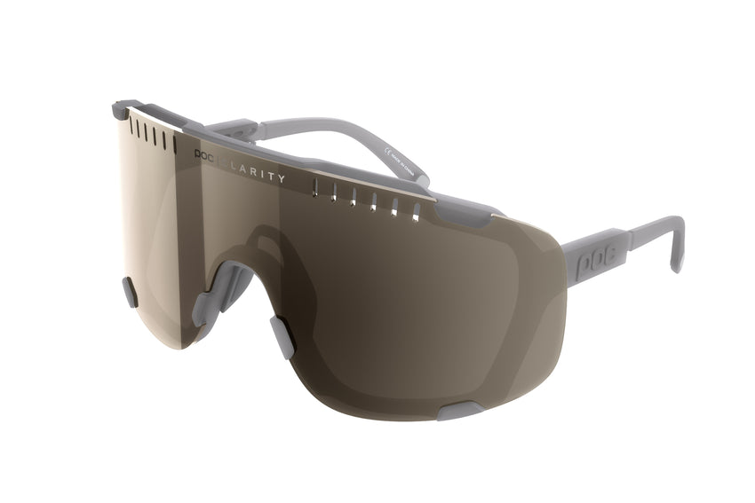 POC Devour Sunglasses Moonstone Grey drive side