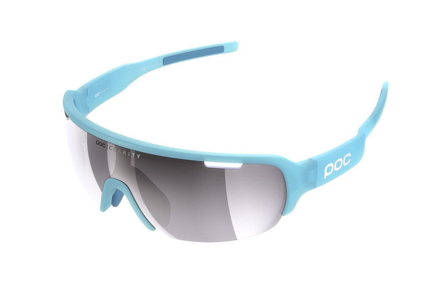 POC DO Half Blade Sunglasses Basalt Blue drive side
