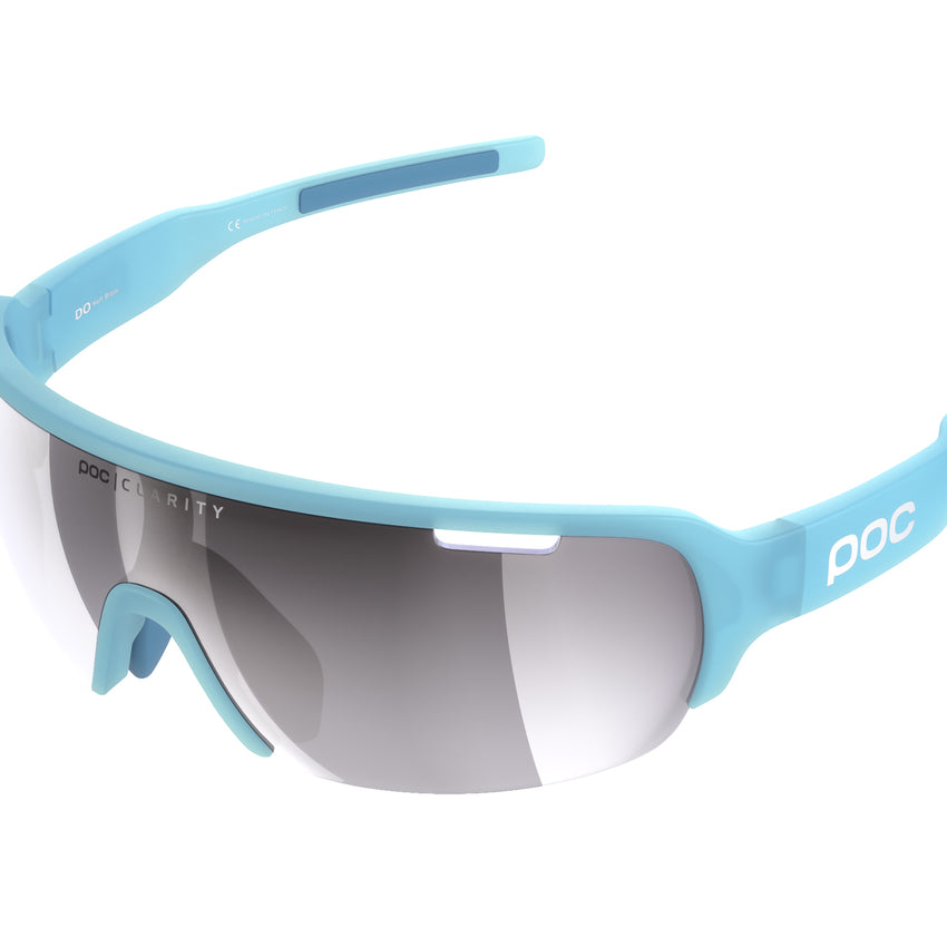 POC DO Half Blade Sunglasses Basalt Blue drive side