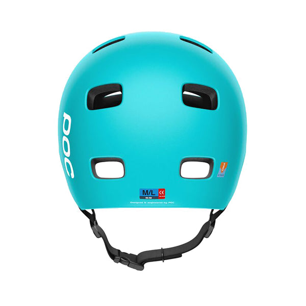 Poc Crane Bike Helmet Kalkopyrit Blue Matt The Pros Closet 