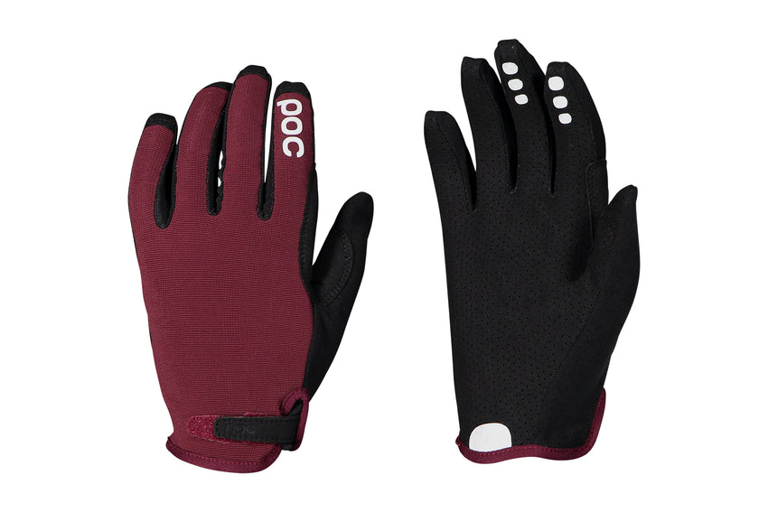 POC Resistance Enduro Adjustable Gloves Propylene Red Medium drive side