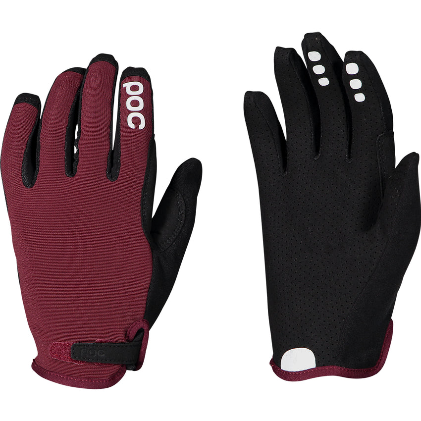 POC Resistance Enduro Adjustable Gloves Propylene Red Medium drive side