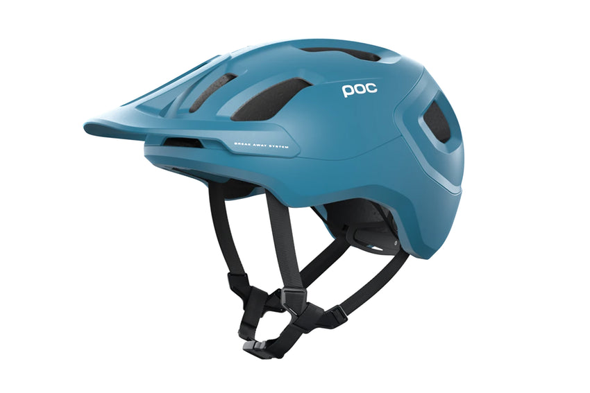 POC Axion SPIN (CPSC) Bike Helmet Basalt Blue Matt Medium/Large 55-58cm drive side
