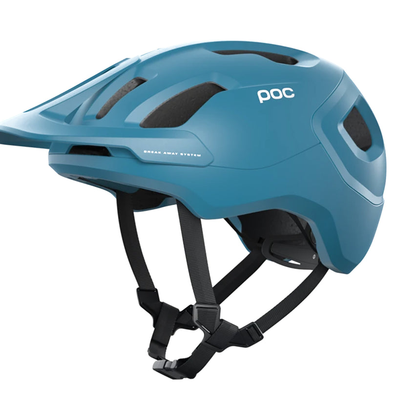 POC Axion SPIN (CPSC) Bike Helmet Basalt Blue Matt Medium/Large 55-58cm drive side