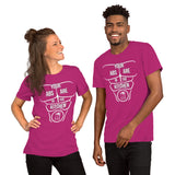 YOUR ABS ARE IN THE KITCHEN: Short-Sleeve Unisex T-Shirt