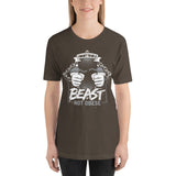 I WANT TO BE A BEAST: Short-Sleeve Unisex T-Shirt [Antonio Ortiz Quote]
