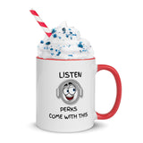 PERKS COME WITH THIS - Meme Mug with Color Inside