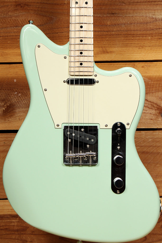 squier paranormal offset telecaster surf green