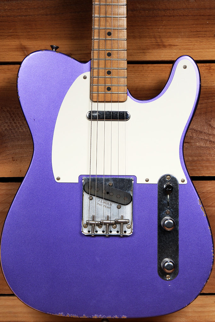 road worn purple telecaster