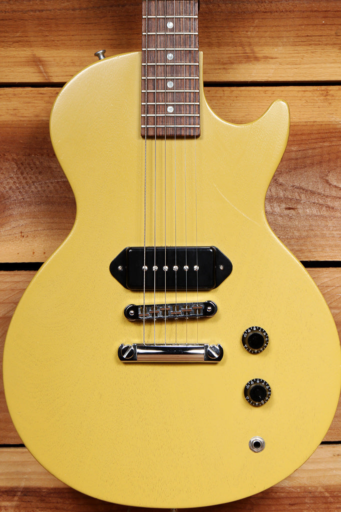 GIBSON 2004 MELODY MAKER Faded Nitro TV Yellow! Dog-Ear P90 Les Paul Jr  24601