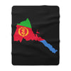 Eritrea Inspired Sherpa Fleece Blanket