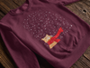 Tabby Snow Cat Ugly Christmas Sweatshirt