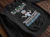 Rick and Morty - Let's Get Riggity Wrecked Son Ugly Christmas Sweatshirt