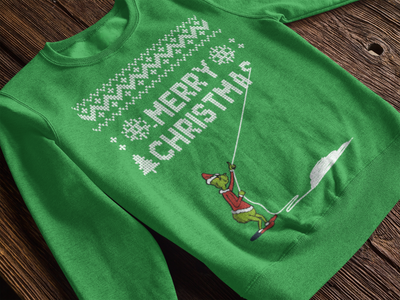 The Grinch Who Stole Christmas Ugly Sweatshirt