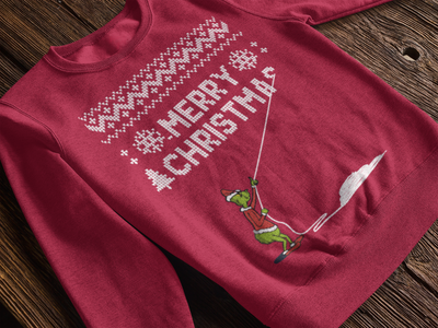 The Grinch Who Stole Christmas Ugly Sweatshirt