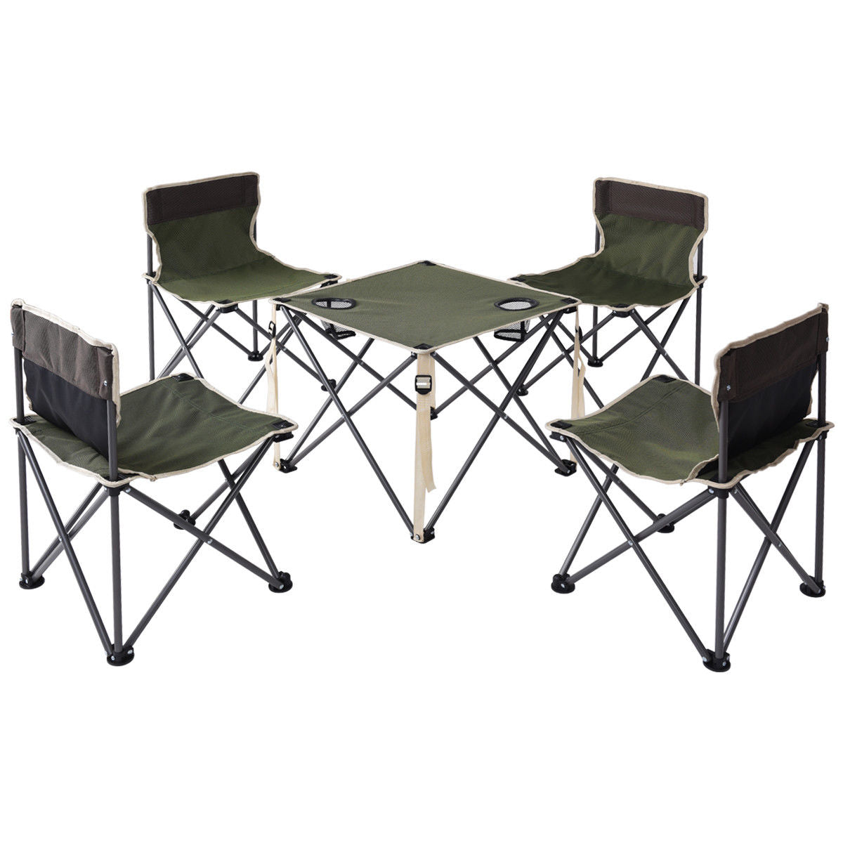 camping table with chairs