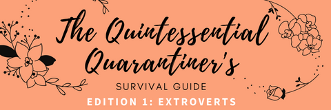 The Quintessential Quarantiner's Survival Guide Edition 1 Extroverts