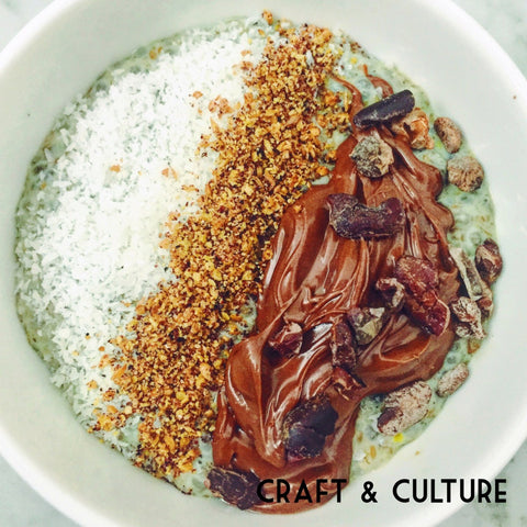 Craft & Culture Pistachio Milk Kefir Bowl