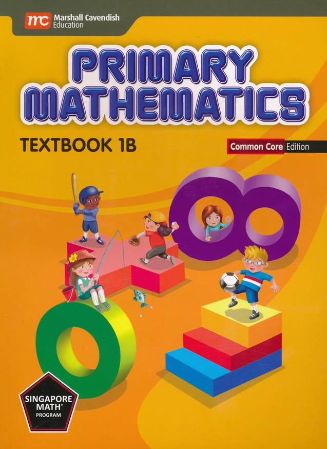 Singapore Math: Grade1 Primary Math Textbook 1A & 1B + Workbook 1A & 1