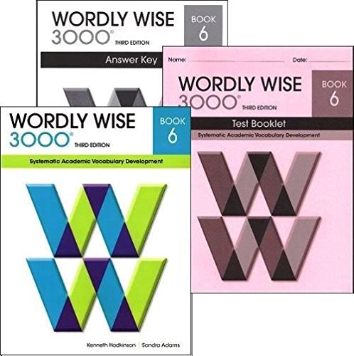 This set includes 3 books for Wordly Wise 3000 Grade : Student Book, Answer ...