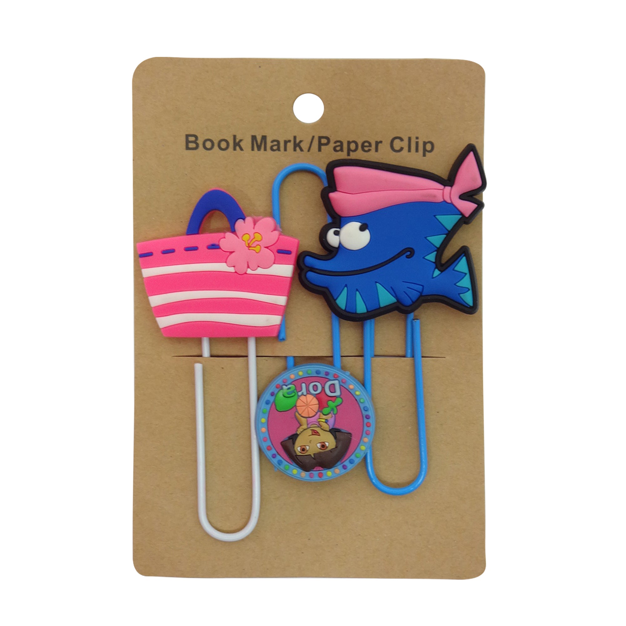 Bag Mixed Design Paper Clip - Set of 3