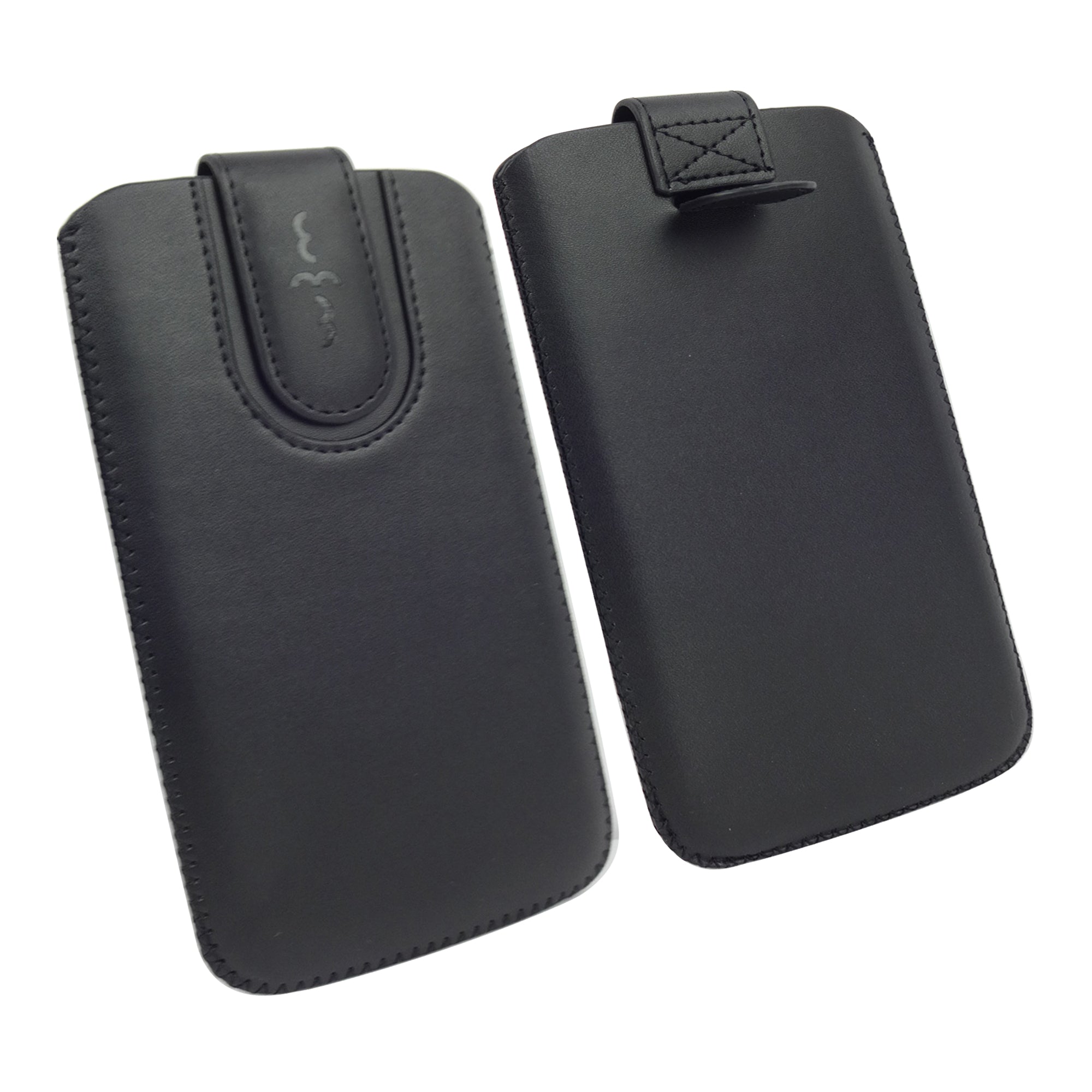 Universal Phone Pouch - Black Plain