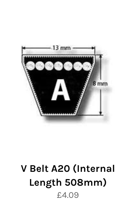 A section V belt 