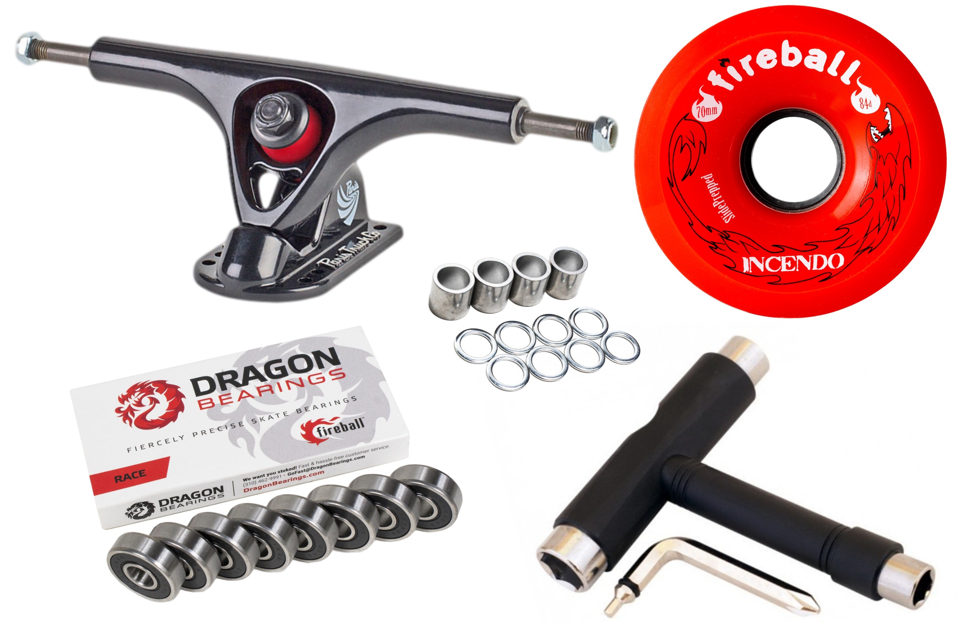 Everything you need for a bearing install.