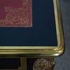 A Louis XV Style Black Lacquer Bureau Plat