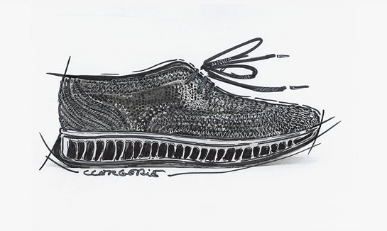 Clergerie X Michelin: sketch of the collaboration