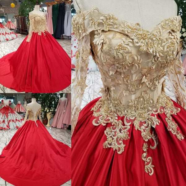 red princess dresses