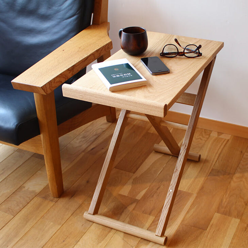 home office with dark wood floors