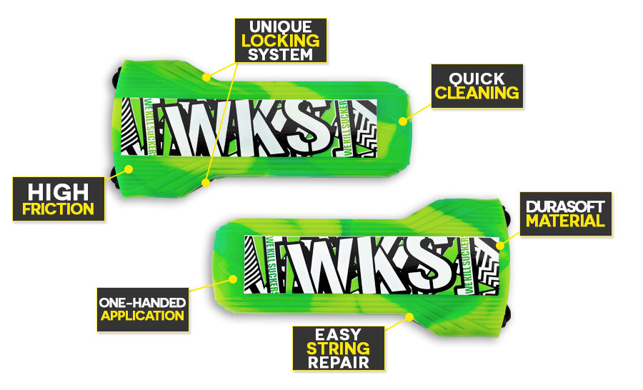 Bunker Kings Evalast Barrel Cover WKS Shred Lime Features