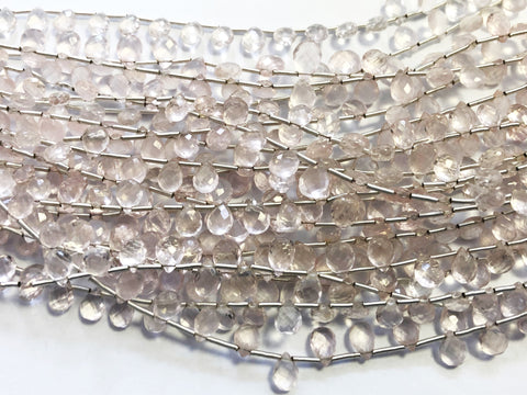 Rhutilated Quartz Faceted Checker (MULTIPLE SIZES)