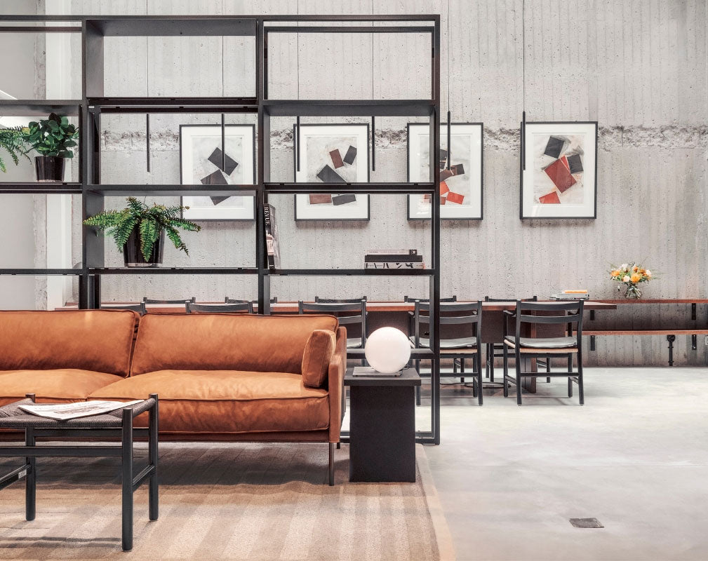 Blique by Nobis is a contemporary design hotel in Stockholm in a converted warehouse - lobby